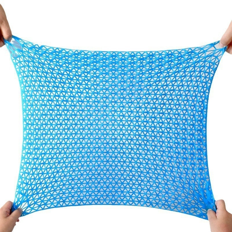 Summer Cooling Pad Honeycomb Silicone Seat Cushion For Office And Car