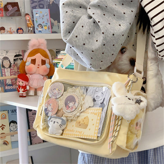 High-fashion Preppy-style Crossbody Bag For Women
