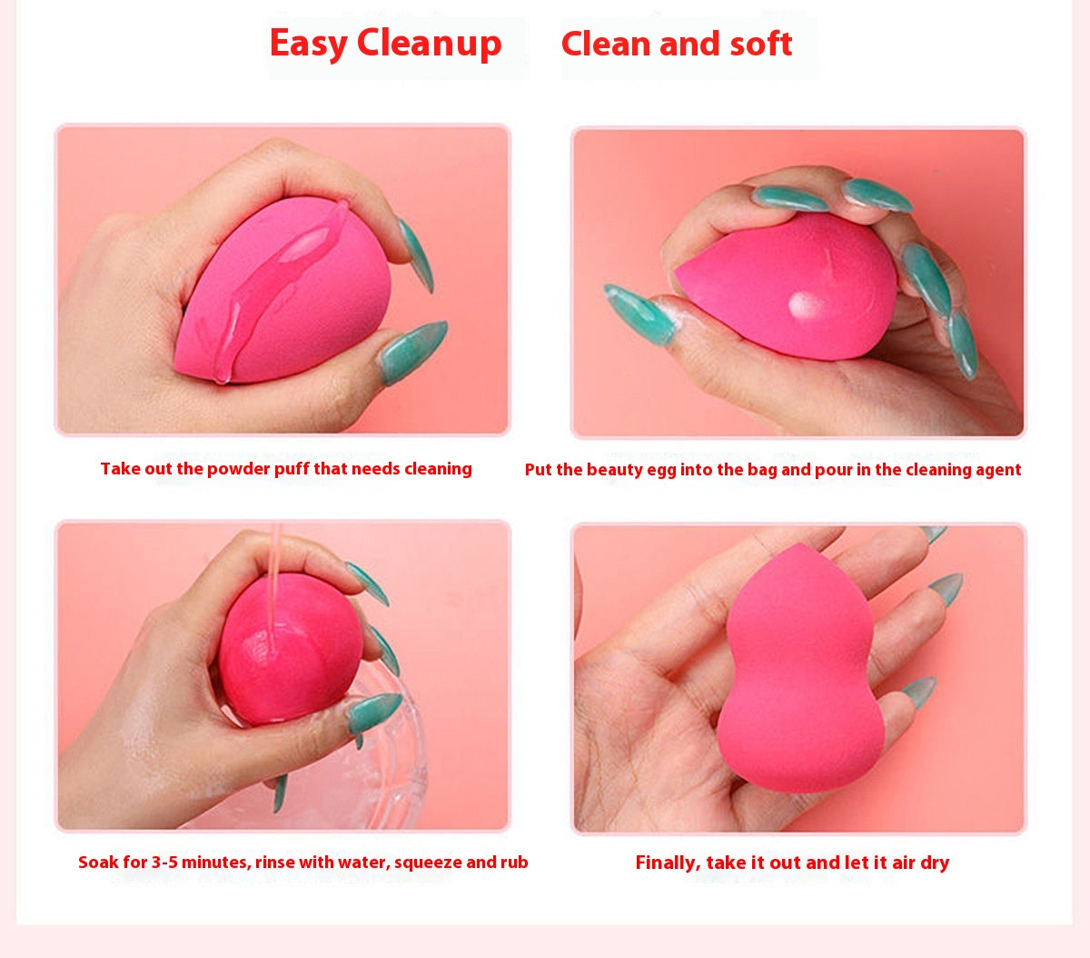 Soft And Delicate Triangle Powder Puff Dry And Wet Dual-use Oblique Cut Cosmetic Egg Beauty Blender