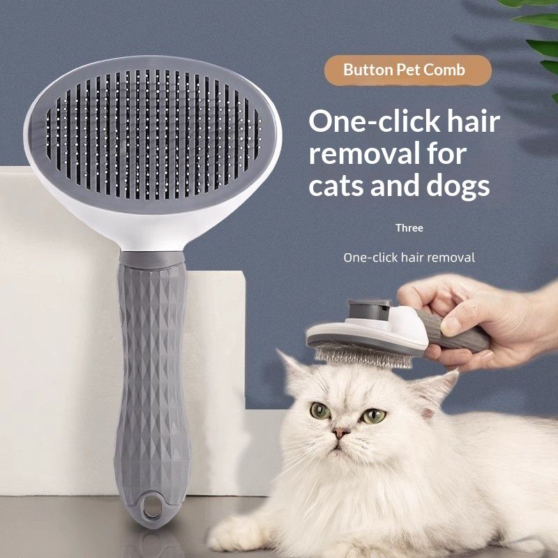 Cat Comb For Removing Loose Fur Dog Grooming Brush For Shedding