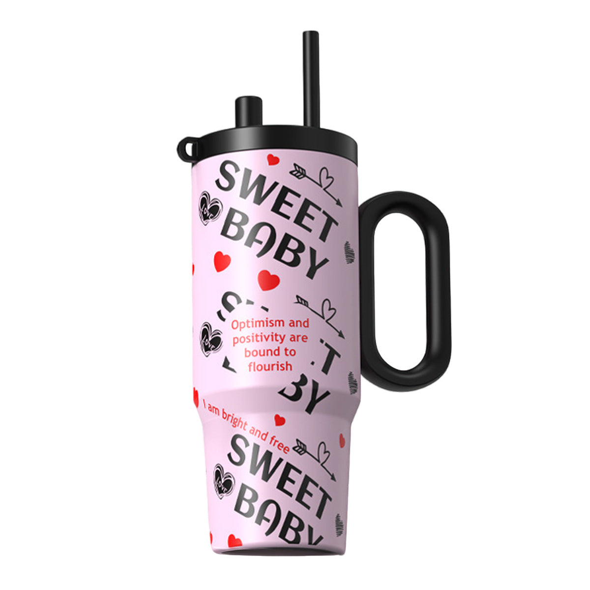 Ice Brew Tumbler Insulated Cup With Tea Infuser Cold Proof Straw Lid