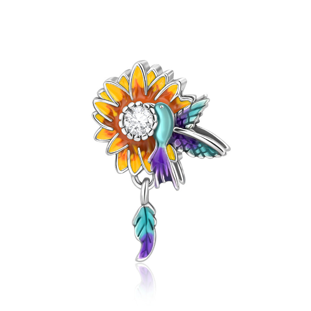 European And American Silver-plated DIY Jewelry Bracelet Accessories Pendants
