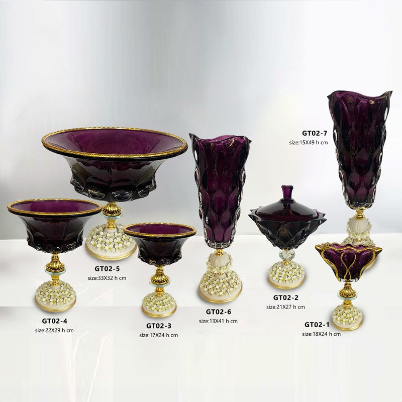 Modern, Light-luxury High-end Custom Glass Art Ornament As A Gift