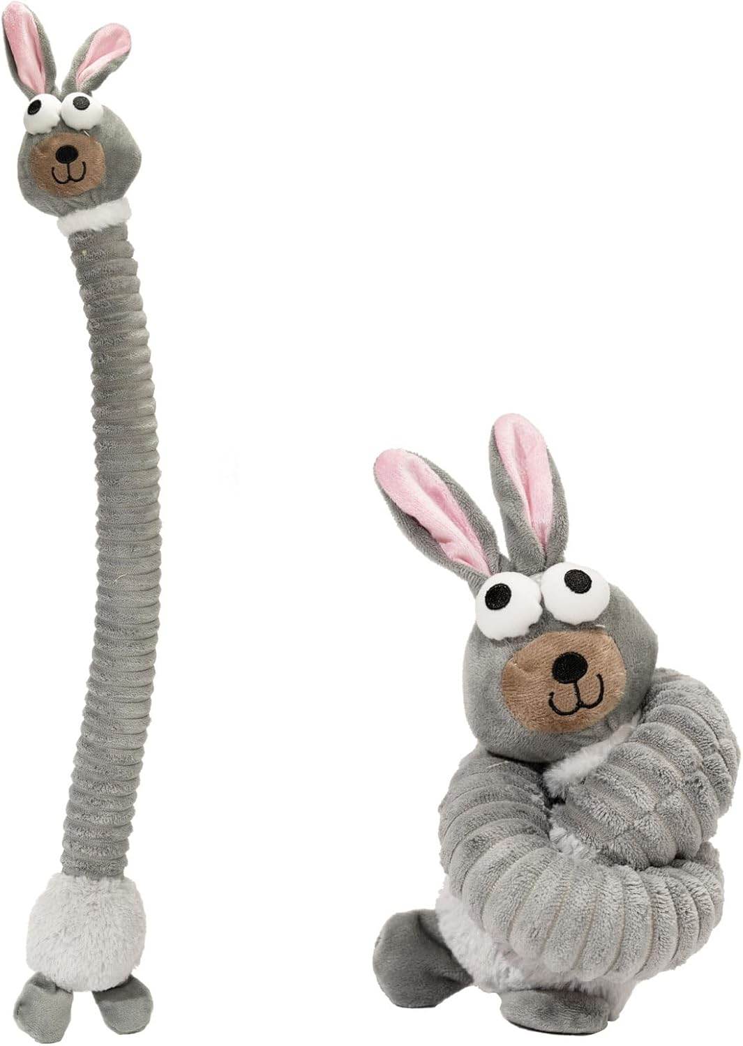 Squeaky Dog Toys Plush Stuffed Crinkle Pet Chew Toys Stuffing Dog Toys For Small Medium Large Dogs Puppy Teething Toys For Boredom Training