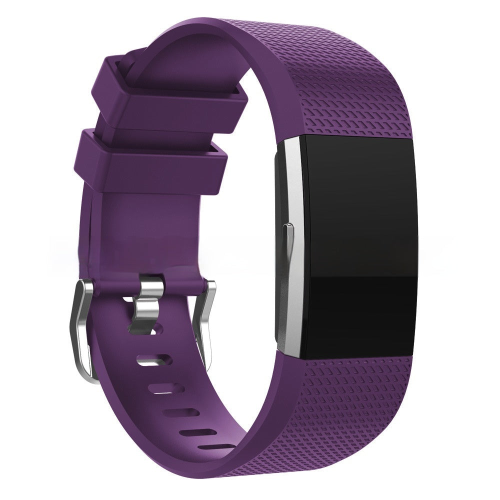 Solid-color Stylish Smart Silicone Watch Strap