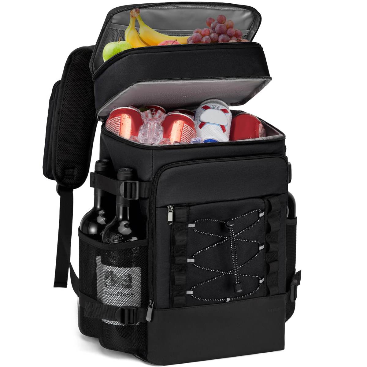 Picnic Backpack Double-Shoulder Insulated Bag Outdoor Cooler Bag