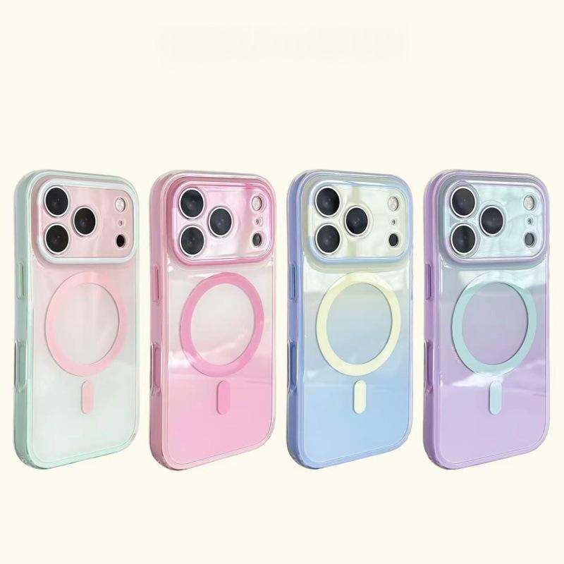Magnetic 2-in-1 Double-layer Gradient Full-body Case With AI Button Compatibility