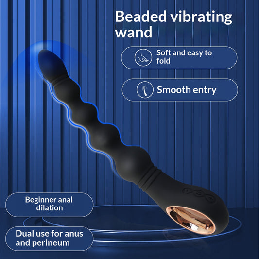 Prostate Massage Beads For Shared Use By Men And Women