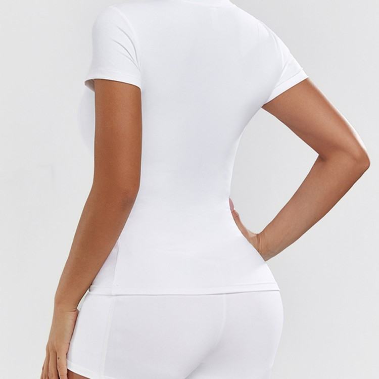 Round-neck Quick-drying Yoga Two-piece Set
