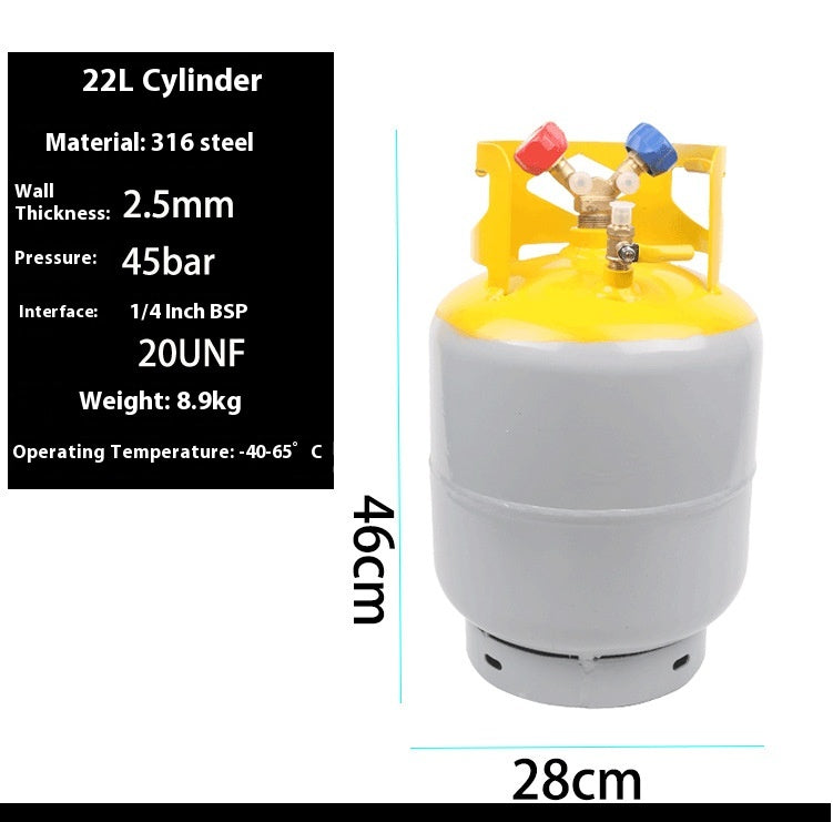 Refrigerant Recovery Cylinder Air Conditioning Snow Refrigerant Recovery
