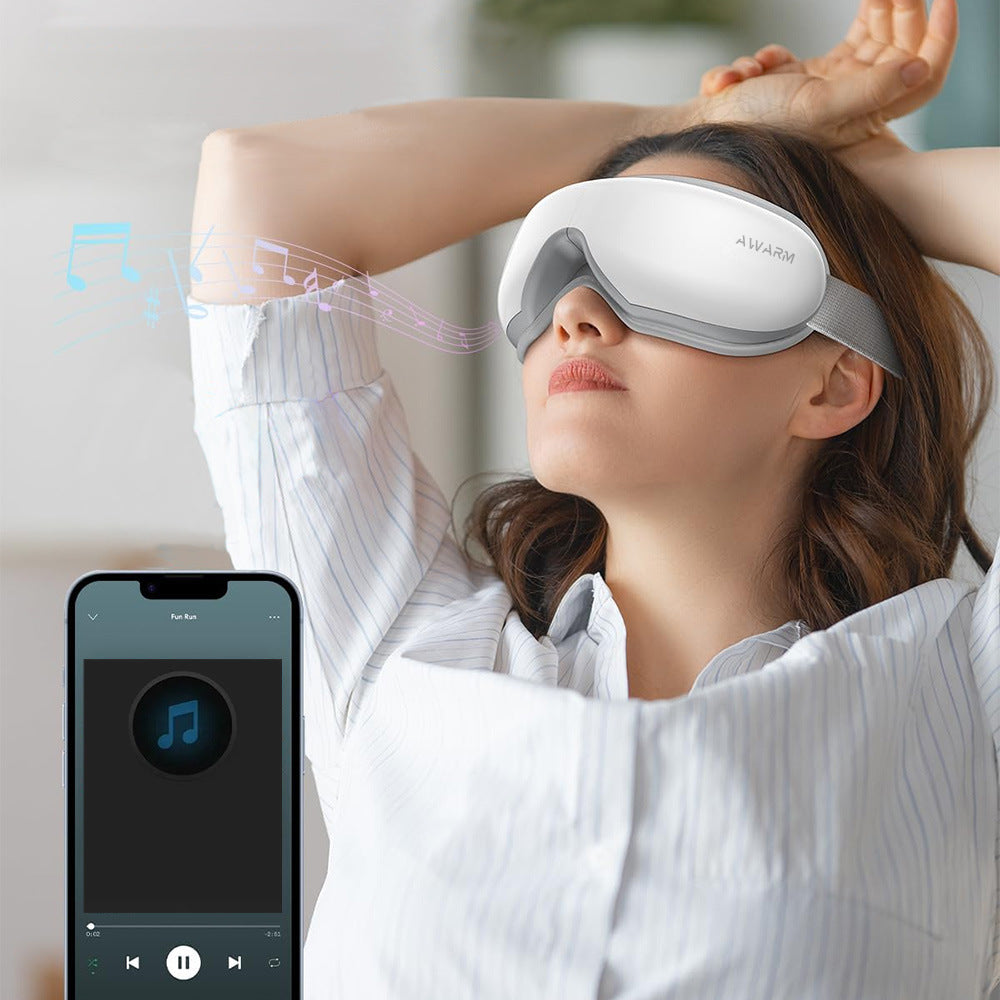 Eye Care Device With Airbag Vibration, Heat Therapy, And Massage For The Eye Area