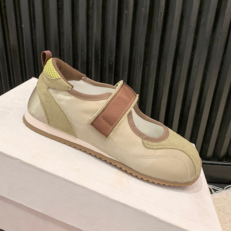 Women's Vintage Thin Mary Jane Sandals, 2026 New Summer & Autumn Soft Sole Lightweight Casual Ballet Flat Trainer Shoes