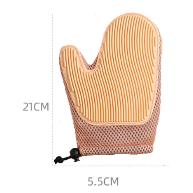 Cat Hair Glove Pet Fur Remover Glove Dog Grooming Glove Brush For Shedding Pet Hair Remover Mitt Cleaner Grooming Glove