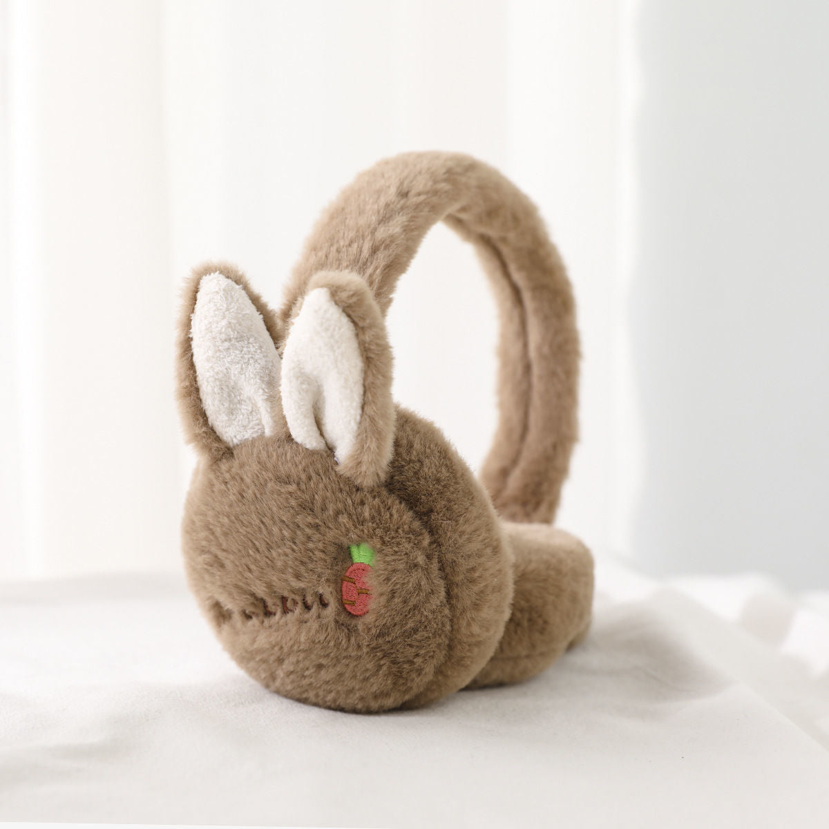 Rabbit Ear Earmuffs For Winter Warmth, Korean Style For Women
