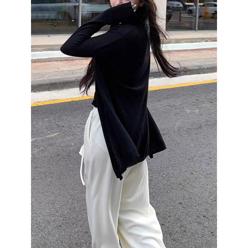 New Autumnwinter Womens Knitted Jackettop