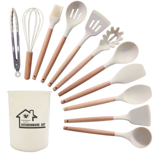 12-piece Food-grade Non-stick Pot Spatula And Soup Spoon Set