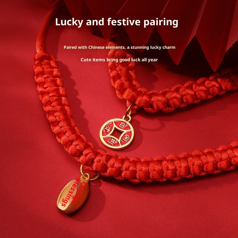 Pet Collar Dog Necklace Cat Collar Adjustable Hand-woven