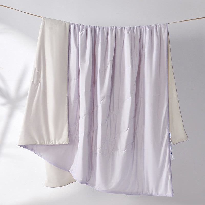 Small Cooling Summer Air-Conditioning Cool-Feel Ice Silk Summer Blanket