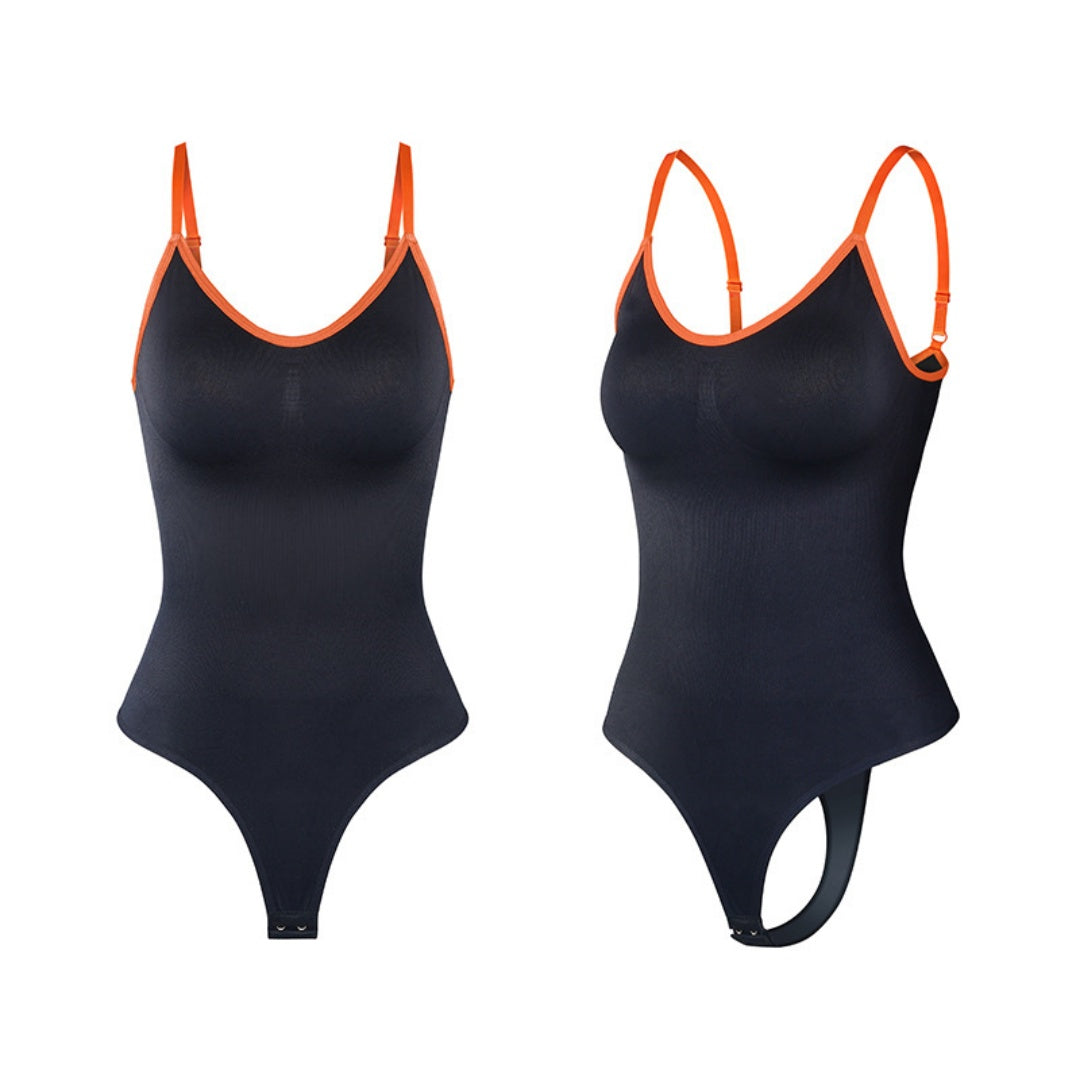 Seamless Body Shaping Jumpsuit With Abdominal Compression And Hip Lifting