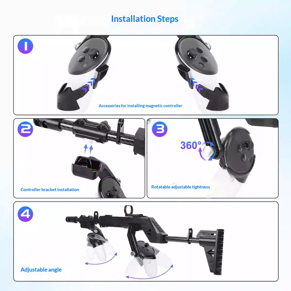 Virtual Reality Augmented VR Handset Accessories