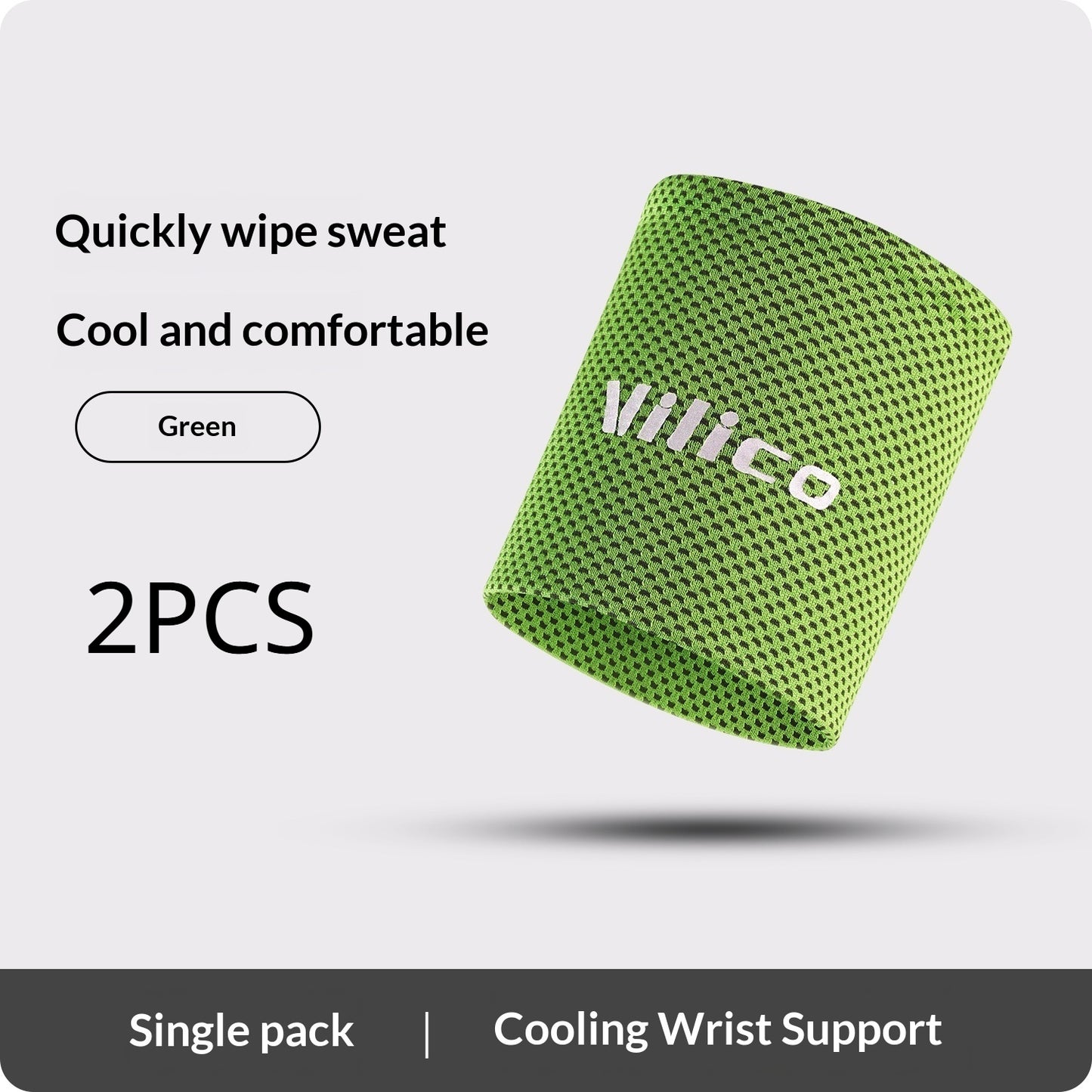 Sweat-absorbing Cooling Non-slip Breathable Sweat-wiping Wristband
