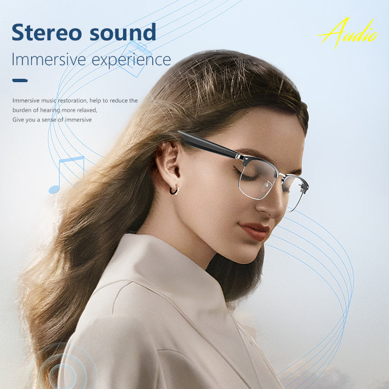 Smart Sunglasses Smart Bluetooth Glasses AI Smart Wearable  Lower Price Step Into The World High Definition UV Resistant Lenses HIFI Sound
