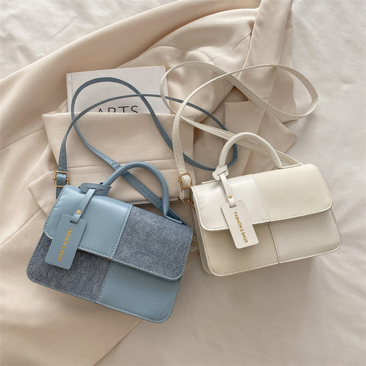 This Years Fashion Trend Textured Patchwork Tote Bags