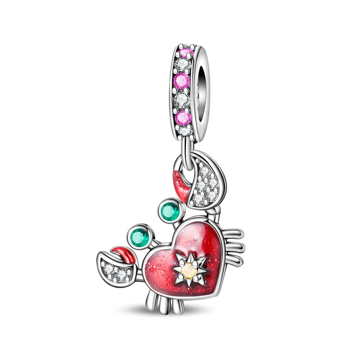 Ocean Series Colorful Crab DIY Beading Accessories
