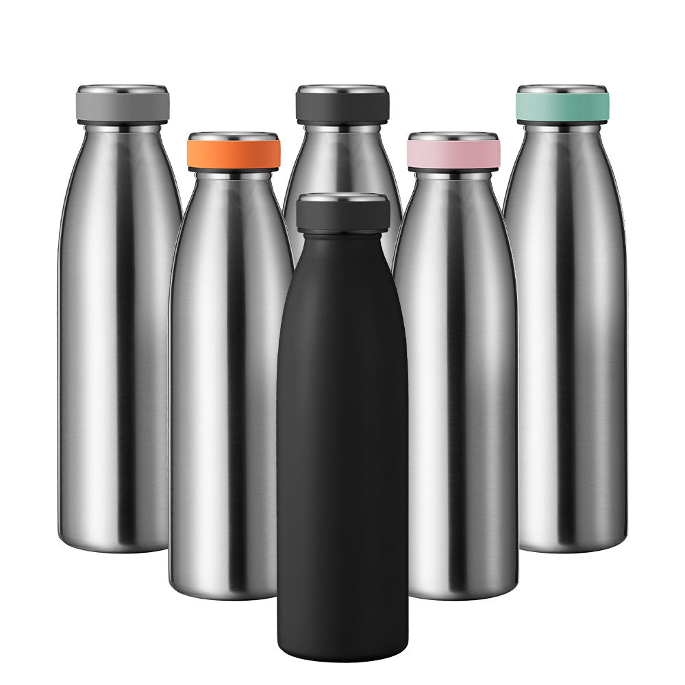 Portable Double-Walled Outdoor Sports Water Bottle Mug