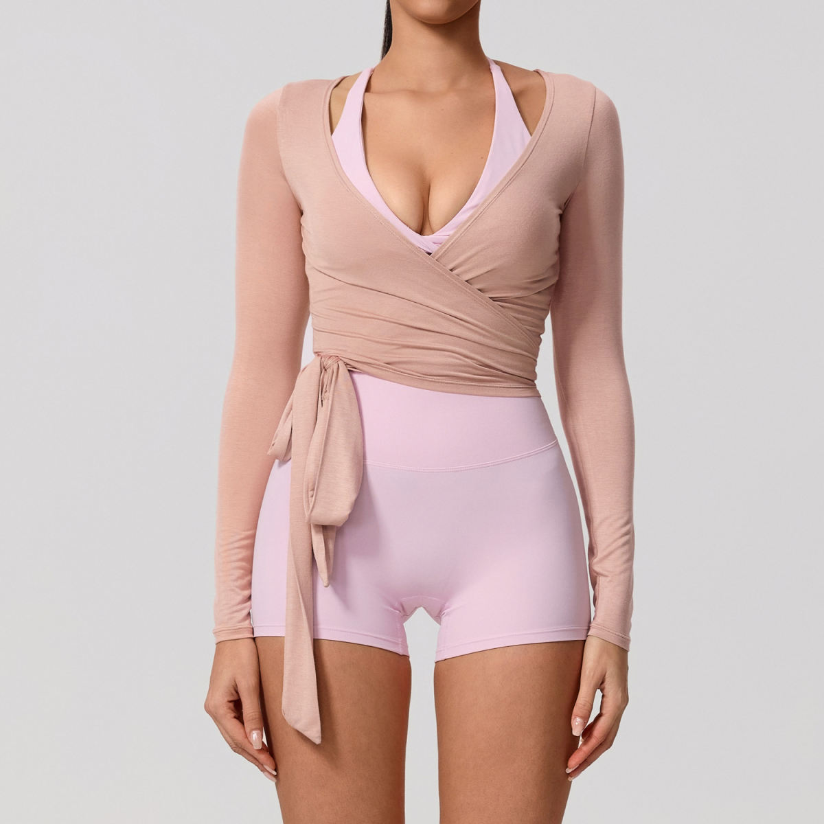 New Long-sleeve Top Yoga Wear For Women