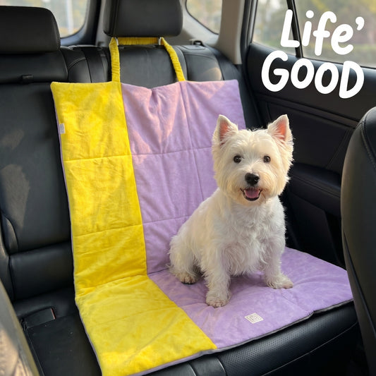 Pet Mat Car Dog Bed Stain- And Moisture-resistant For The Back Seat