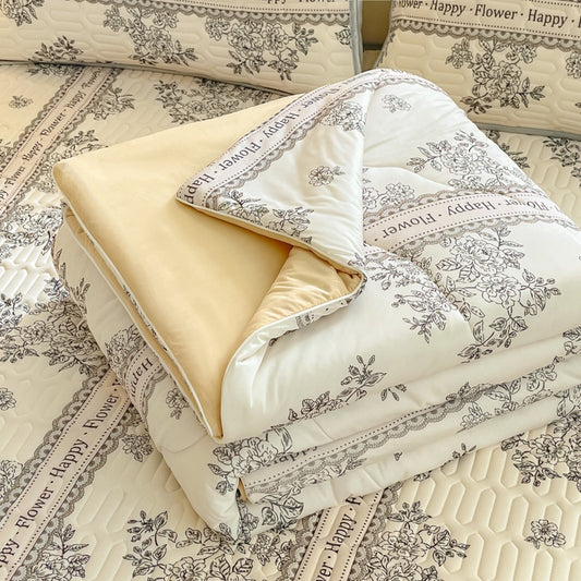 Fresh And Airy Cooling Ice-silk Summer Quilt Air-conditioning