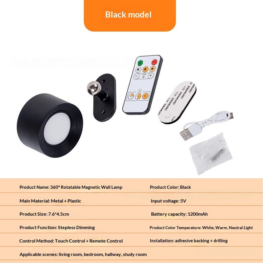 Charging Desk Lamp LED Soft Ambient Light
