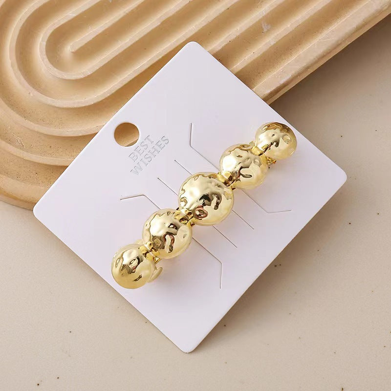 One-word Hair Clip For Women's Updo Spring Clip