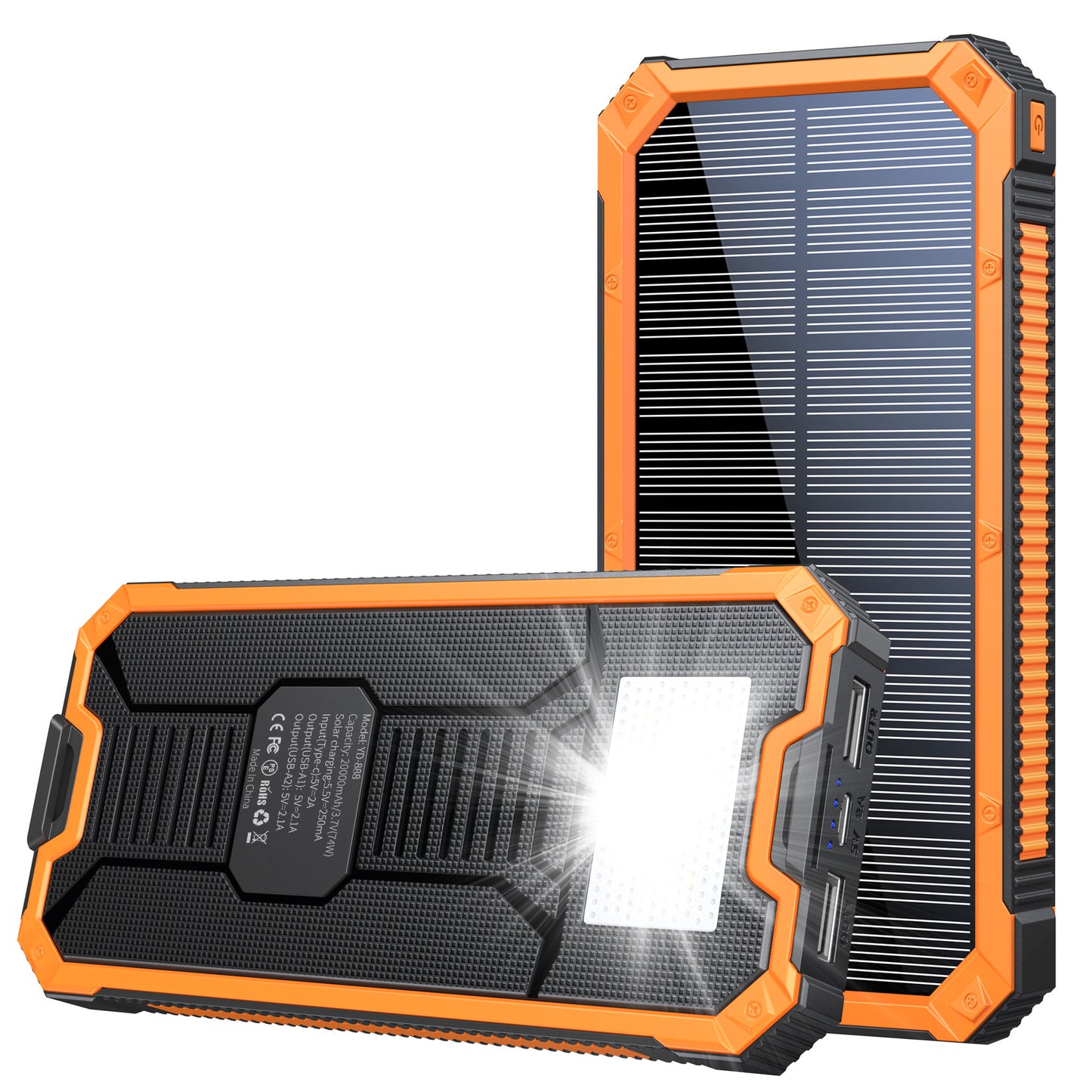 Outdoor Waterproof Wireless Charger Solar Charging Unit