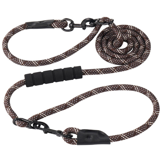 Durable Dog Leash for Small Medium and Large Pets - Heavy Duty Pet Walking Lead with Comfortable Handle for Outdoor Training