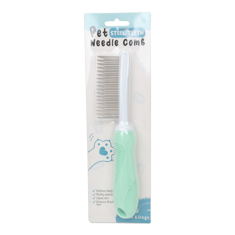 Cat Deshedding And Detangling Comb Dog Grooming And Cleaning Tool