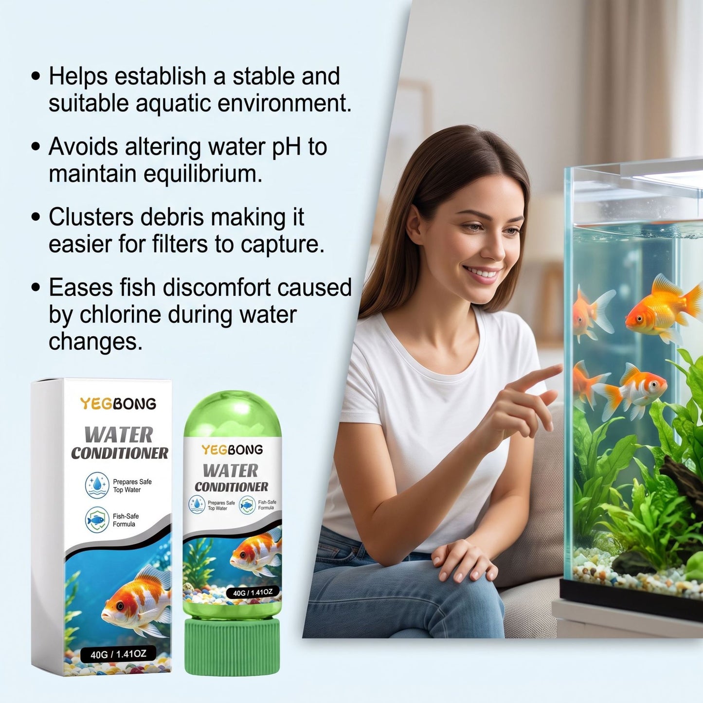 Aquarium Impurity-cleaning Care Agent