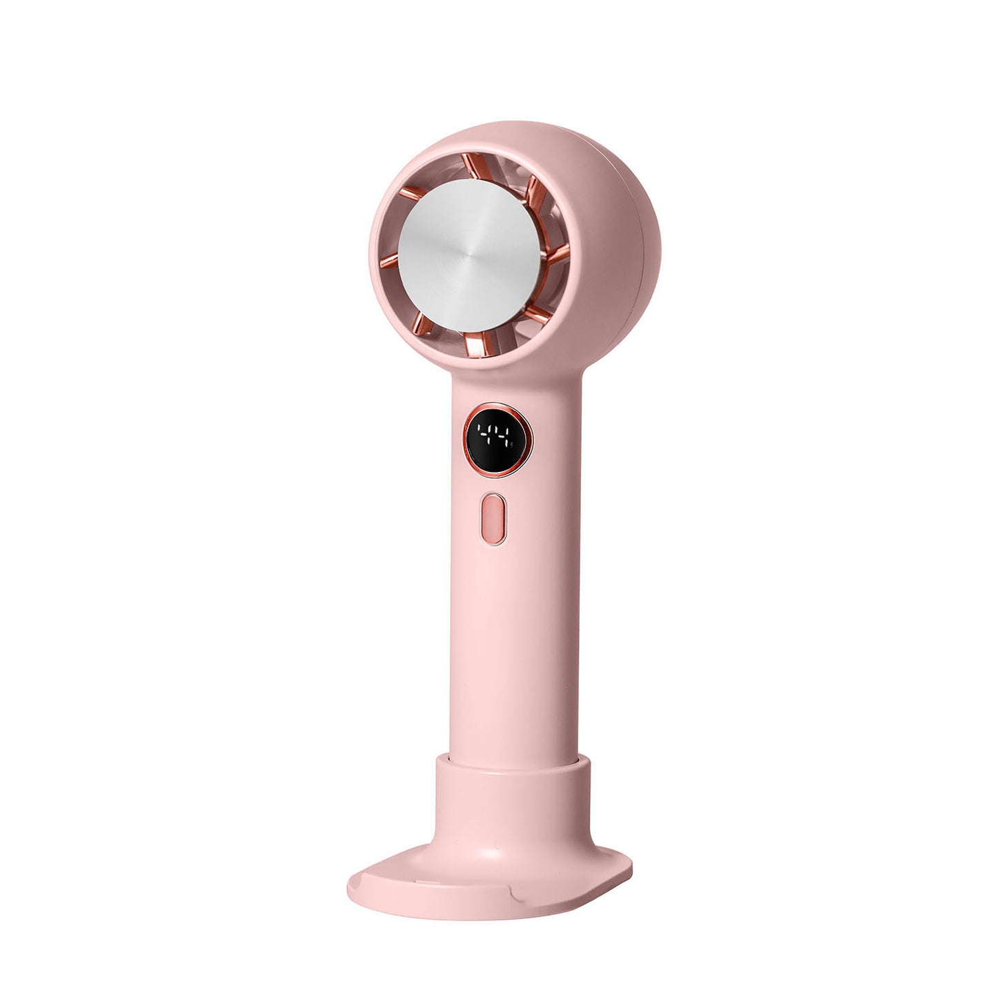Digital Display Cooling Fan Desktop Bracket Ice Compress Small Handheld Fan