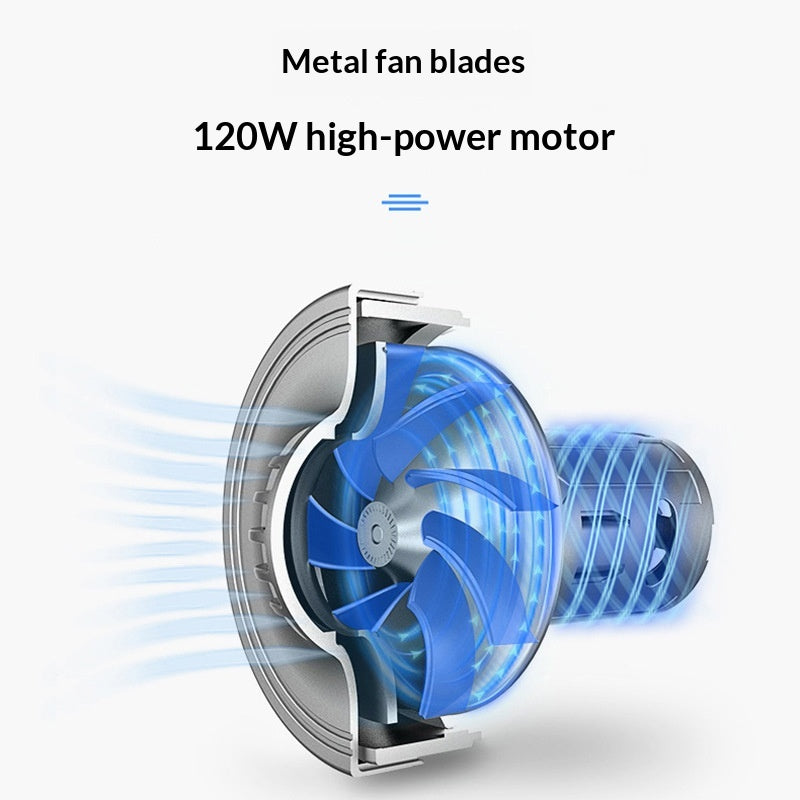 High-Power Car-Ready Cordless Vacuum With Charging Capability