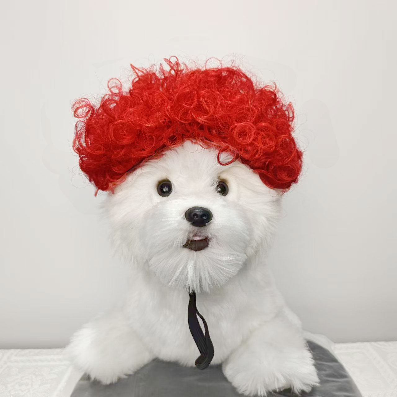 Halloween Pet Wig For Curly Or Straight Hair
