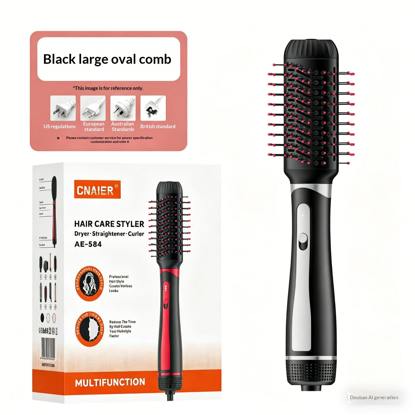 Dual-function Hair Straightener For Both Curling And Straightening