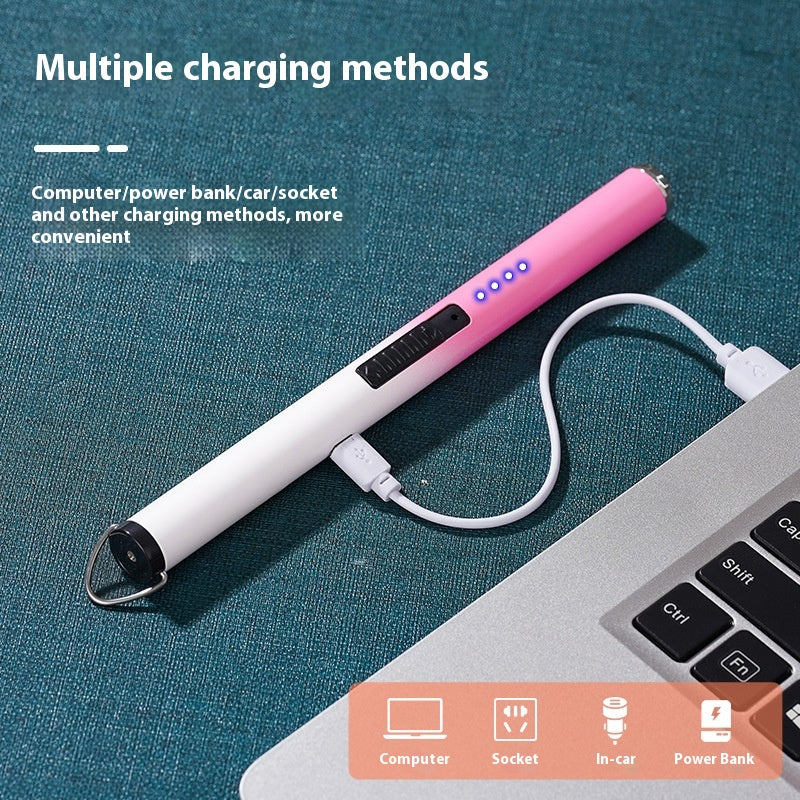 JL855 Gradient Color Burning Torch Charging