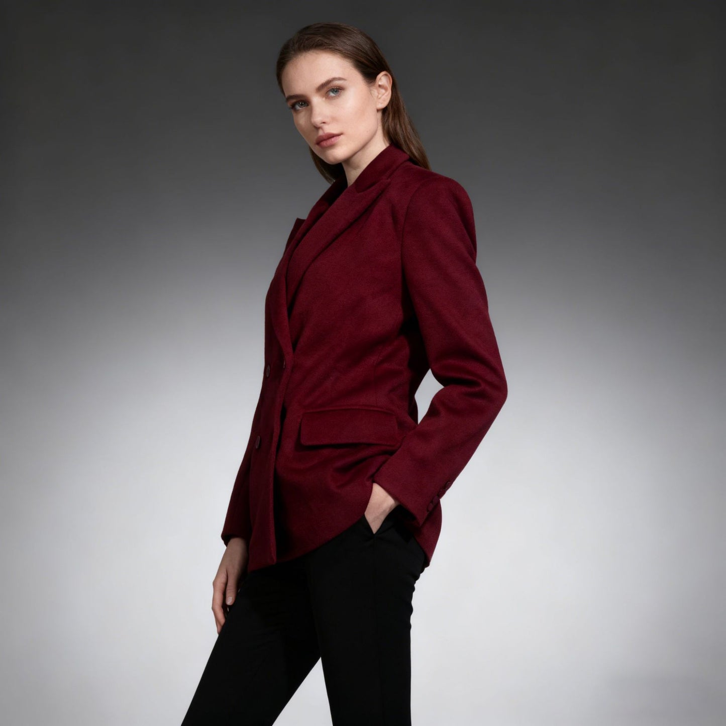 Korean-style Womens Fall New Solid-color Blazer