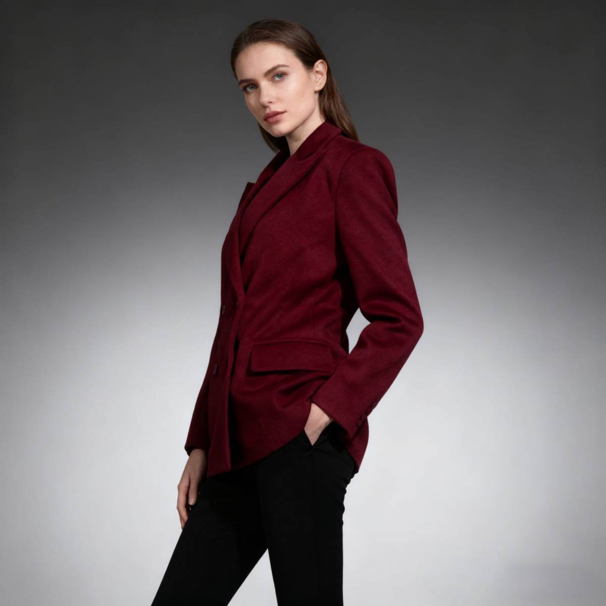 Korean-style Womens Fall New Solid-color Blazer