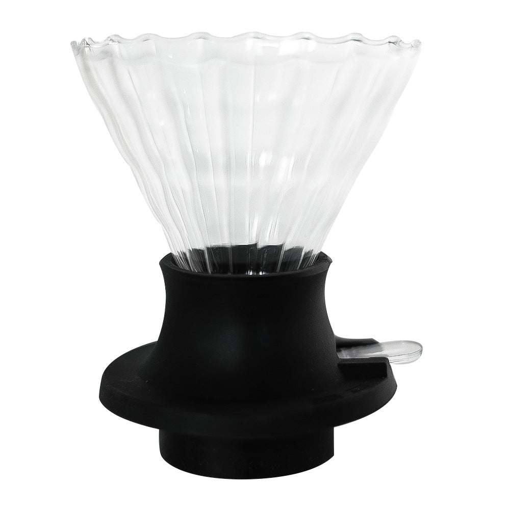 Glass Smart Cup Hand Drip Coffee Filter Set