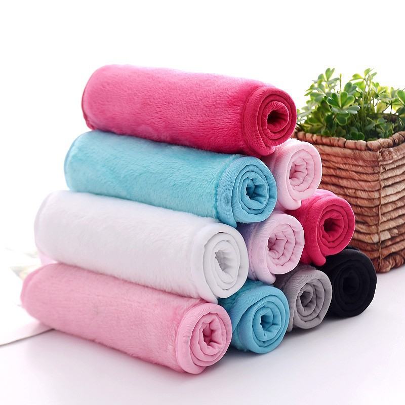 Microfiber Absorbent Makeup Remover Cloth Flannel