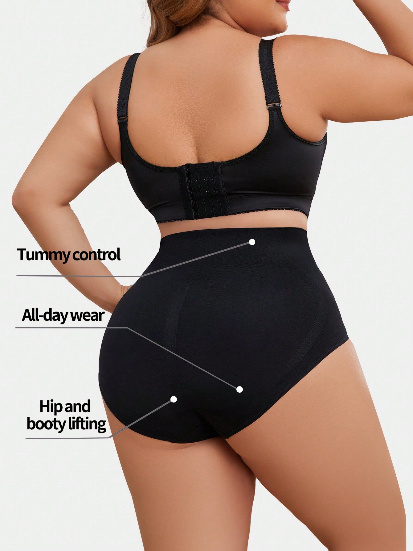 High-Waisted Shapewear Shorts For Women Tummy Control Butt Lifter Thigh Slimmer Seamless Body Shaper