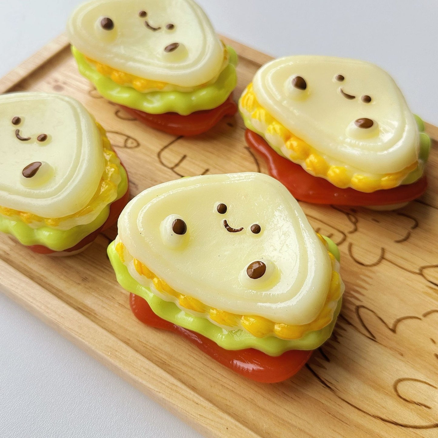Creative Simulated Food Toy Detachable Slow-rebound DIY