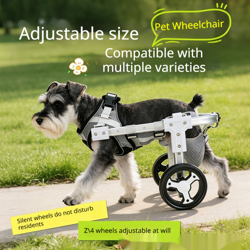 Lightweight Pet Assist Vehicle Rear Leg Support